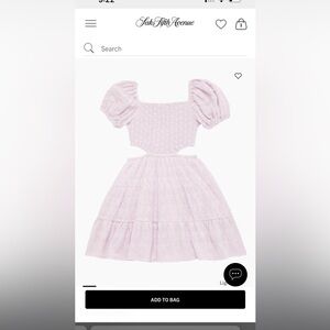 Katie J tween cut out dress